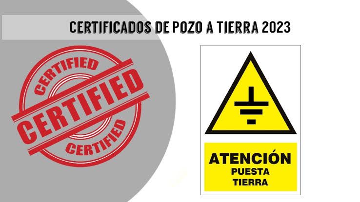 Certificado de Pozo a tierra