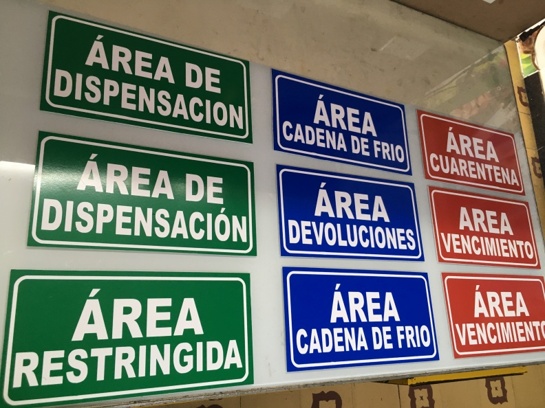 Rótulos de Áreas